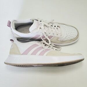Adidas Court‎ Revival Women's Sneakers White Lilac Low Top Athletic Shoes